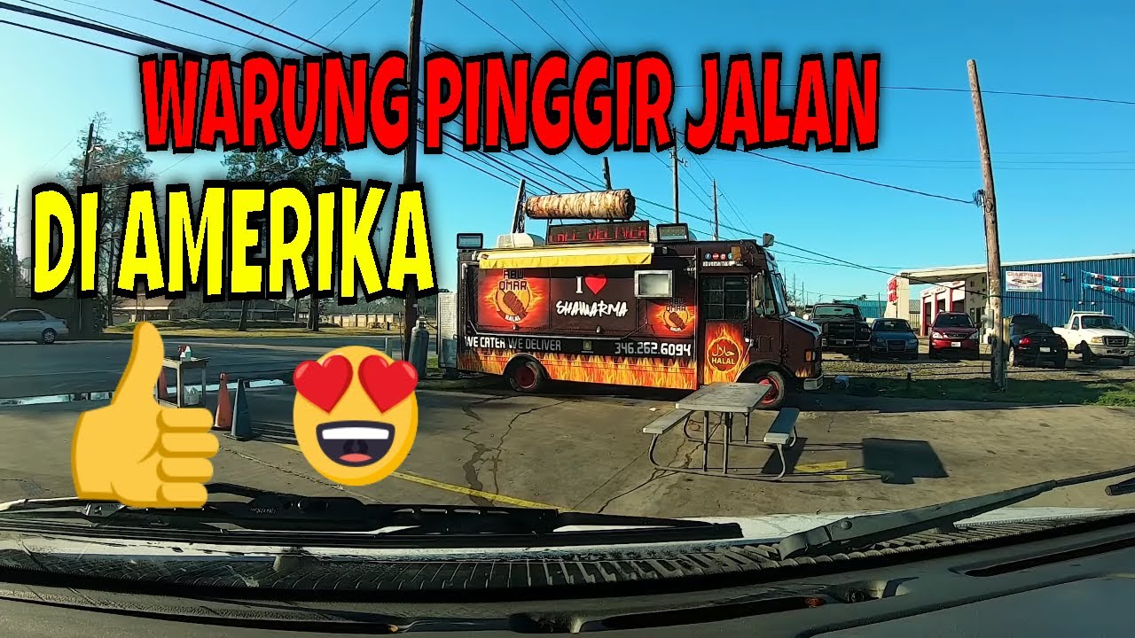 MELIHAT WARUNG PINGGIR JALAN DI AMERIKA FOOD TRUCK