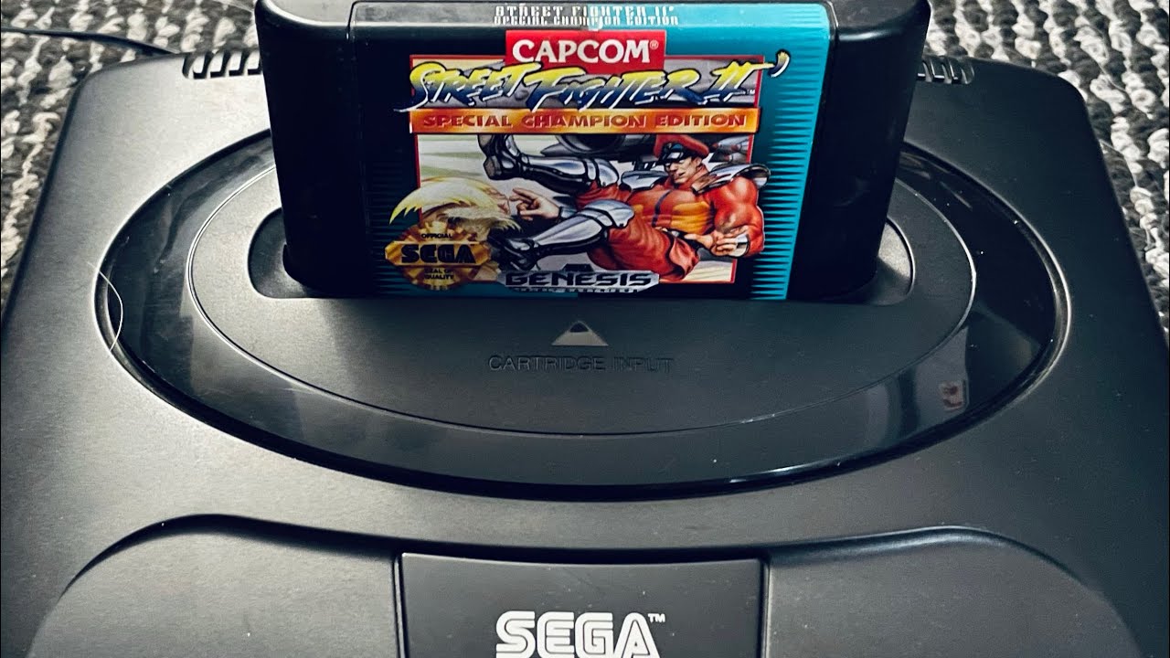 CLASSIC! Street Fighter 2 Special Champion Edition for Sega Genesis, Old School GREATNESS!