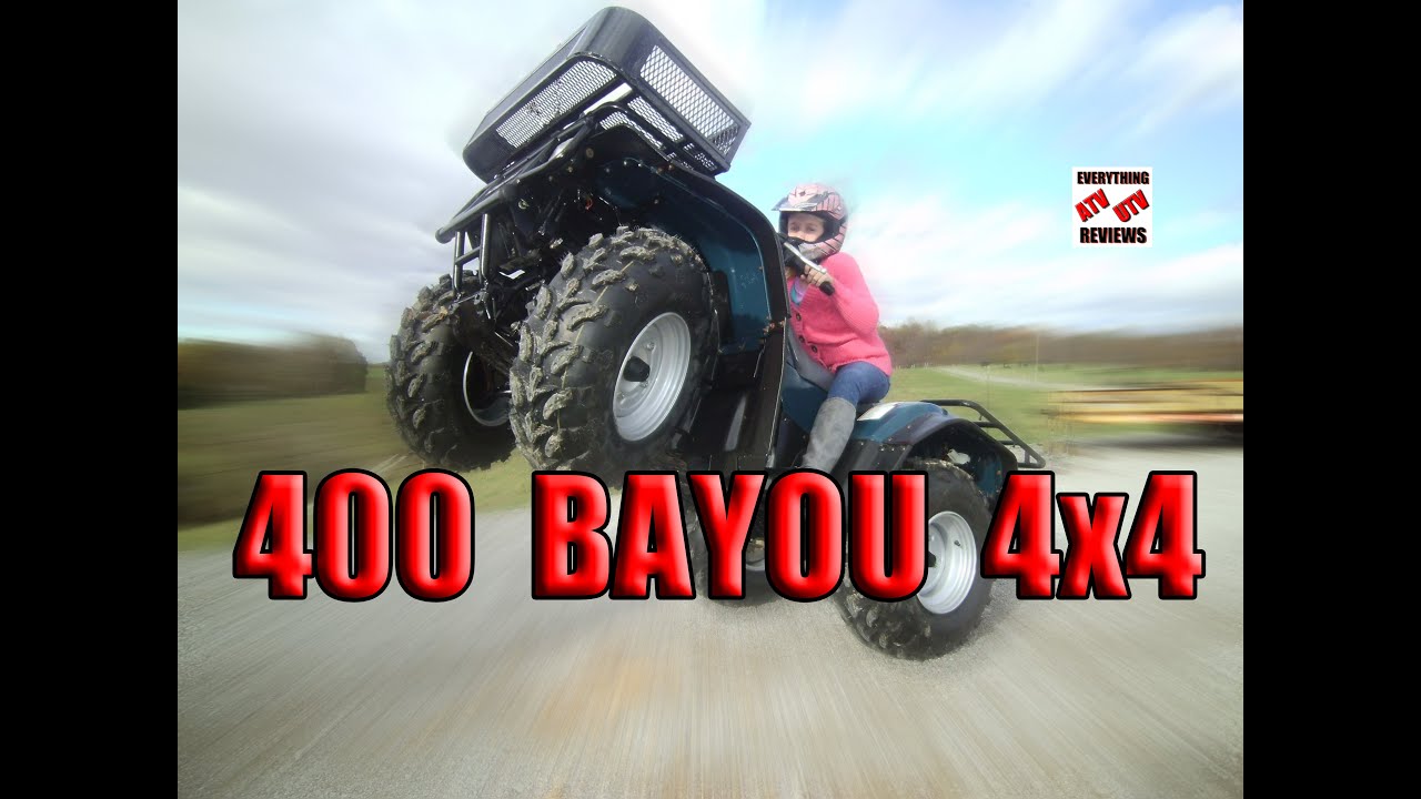 Обзор теста Kawasaki KLF 400 Bayou 4x4: король Байю