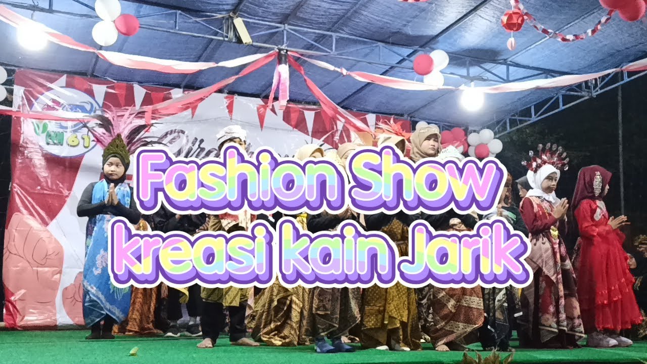 Fashion Show Kreasi Kain Jarik