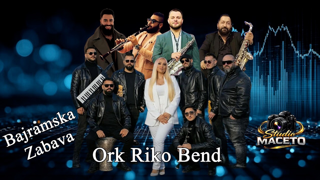 Bajramska Zabava Veles Part-3 Ork Riko Bend -Elmas-Veli-Azat-Taco.Organizator Emran