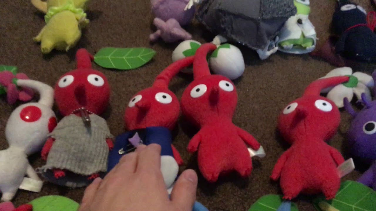 My Pikmin Plush Collection