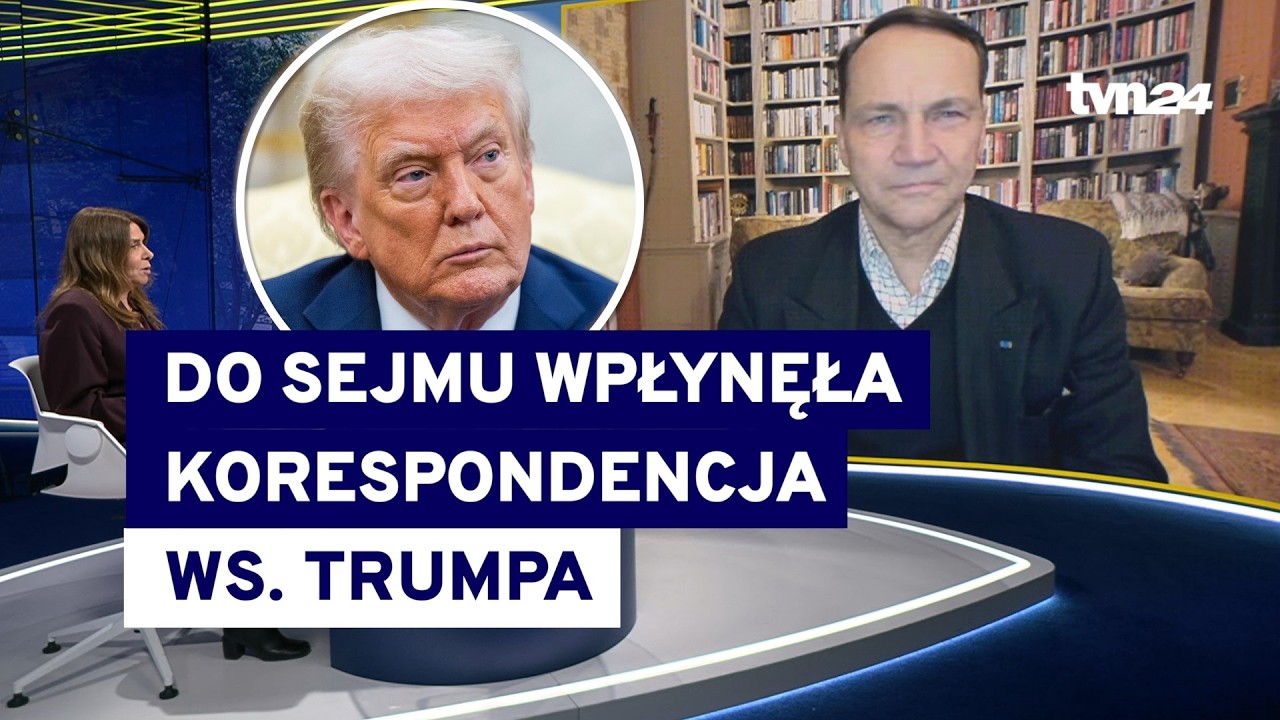 Sikorski: kiedy prezydent USA pisze do polskiego polityka, to zawsze trzeba to traktować poważnie