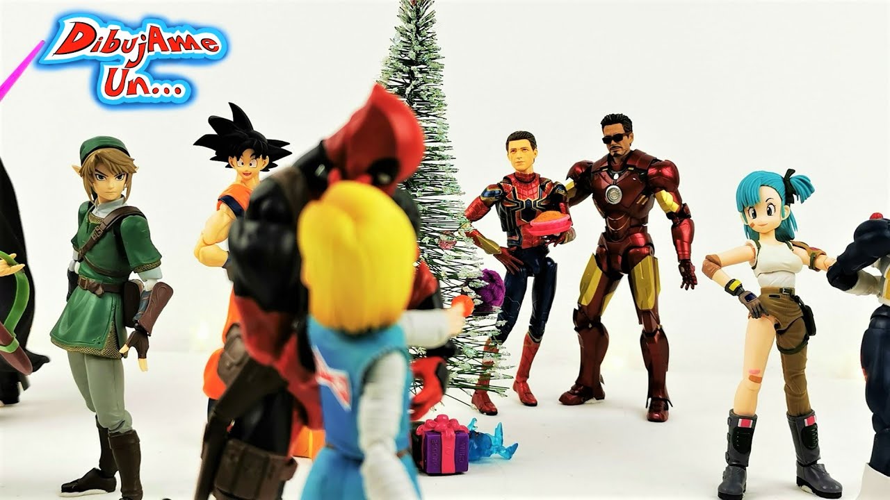 La ultima NAVIDAD de Krillin STOP MOTION Dragon Ball | Especial Navidad DibujAme Un...