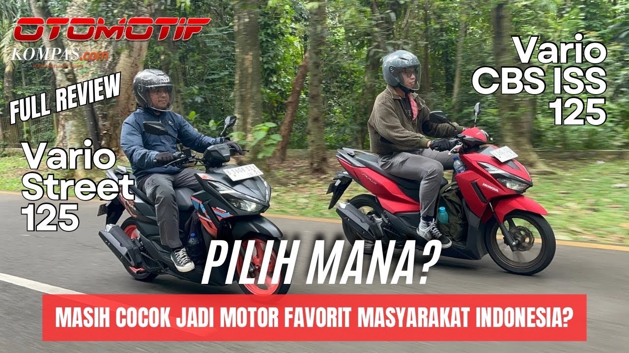 Honda Vario CBS ISS dan Street 125 | FULL REVIEW