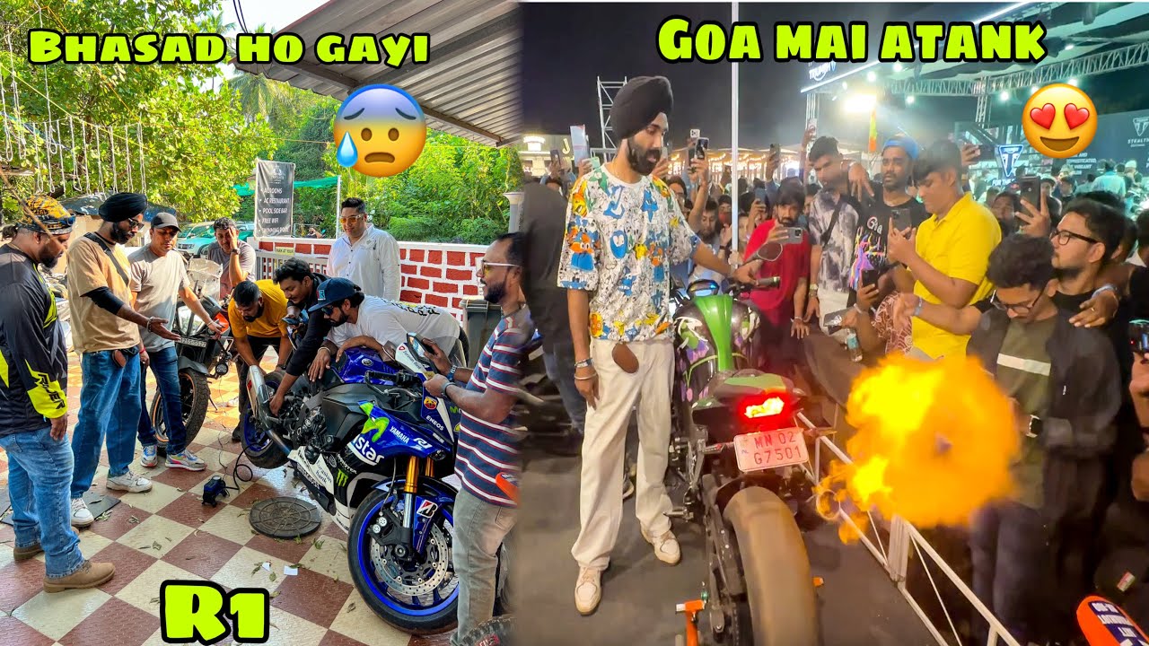 GOA pahuchte hi ladai ho gayi 😰 or IBW 2023 mai atank macha diya or R1 ke sath bhi scene ho gya 😭