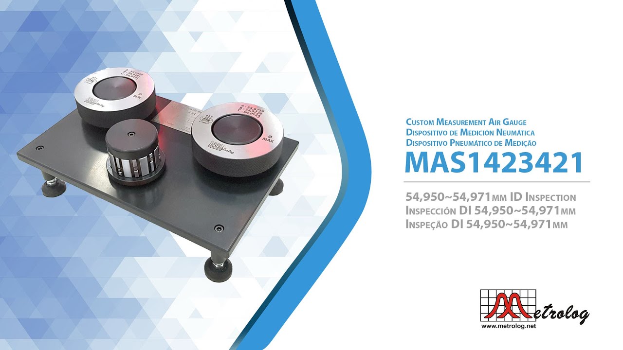 Custom Measurement Air Gauge Metrolog MAS1423421