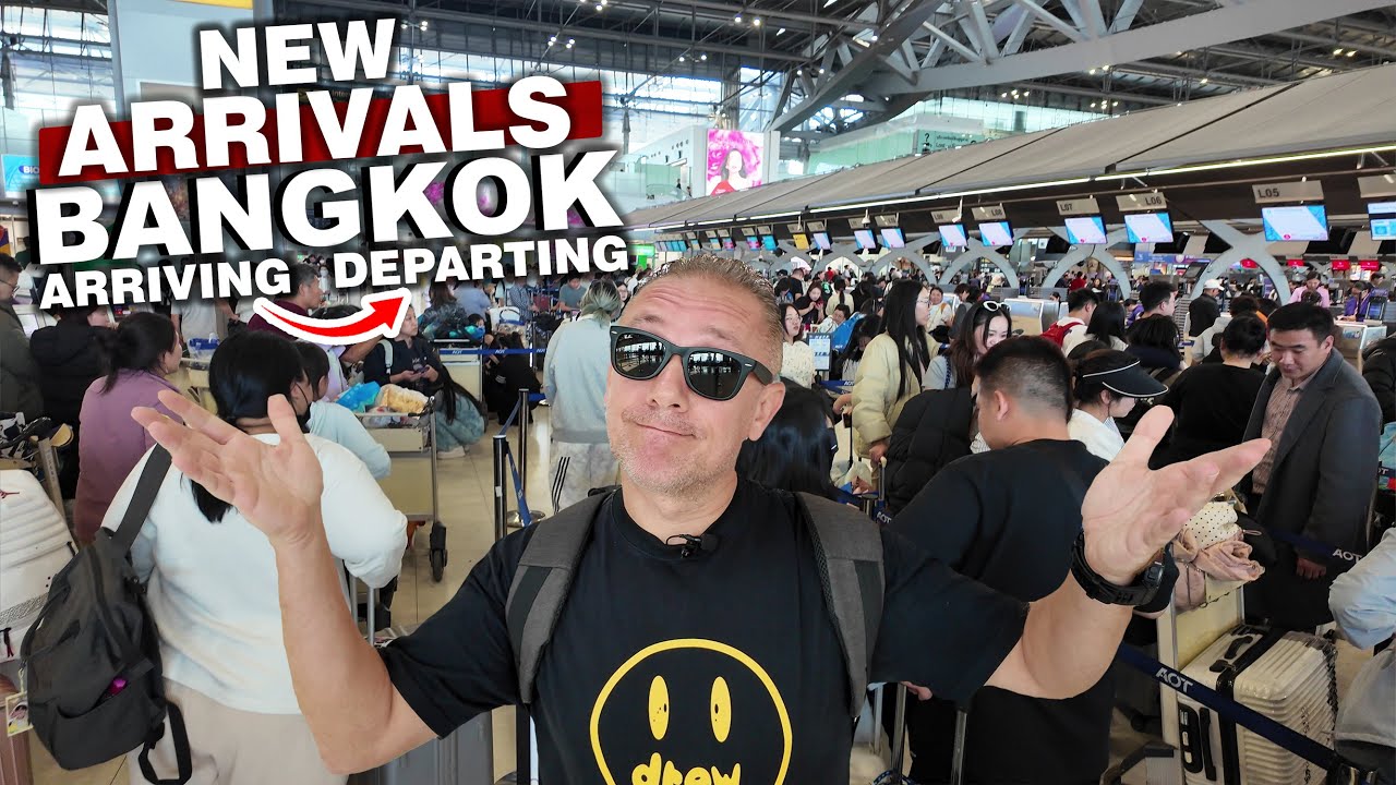 Когда вы опаздываете в аэропорт Бангкока | Новые прибы...