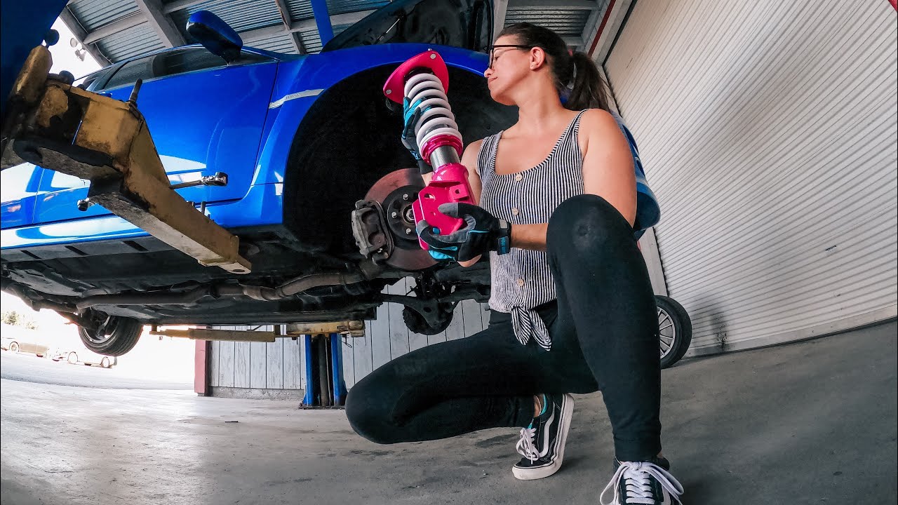 LOWERING THE SUBARU!!! GODSPEED COILOVERS INSTALL