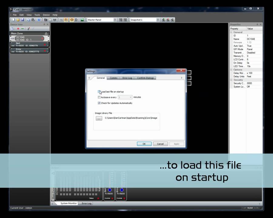 iCore Secure System Setup Tutorial