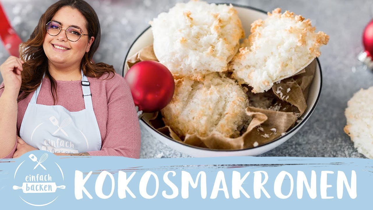 Kokosmakronen | Kokosbusserl | Plätzchen  🎅🎄– das leckerste Rezept! I Einfach Backen