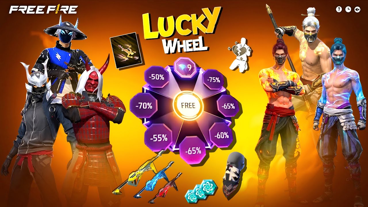 Next Lucky Wheel Event Free Fire 🤯💥| Golden Shade Bundle Return | free fire new event | ff new event