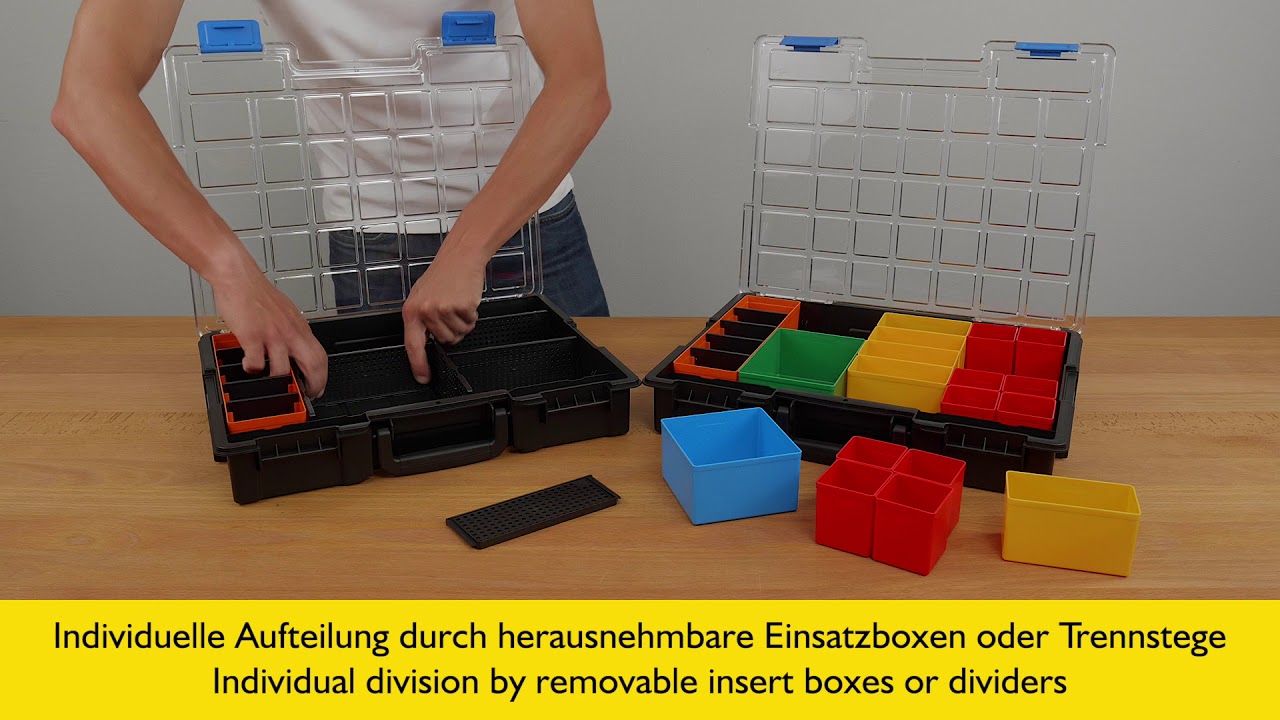 Allit EuroPlus Pro K 44 Innovativer Profi-Kleinteilekoffer Innovative Professional Small Parts Case