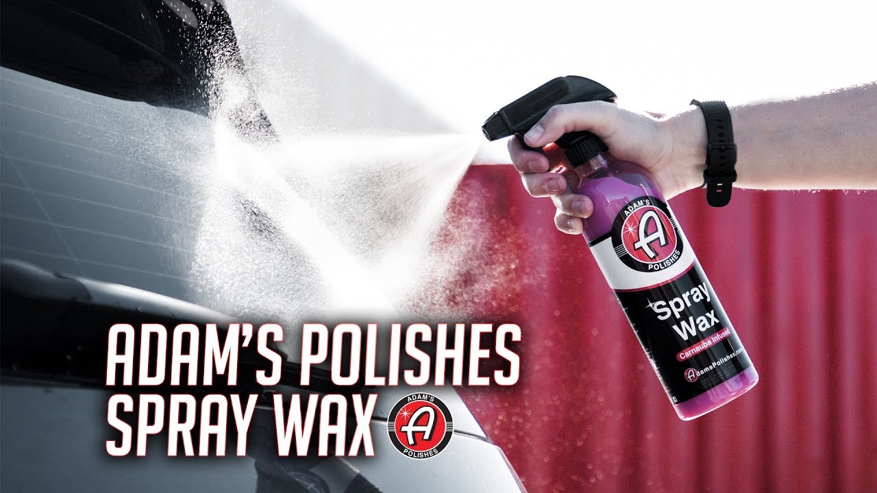 Premium Car Care Spray Wax | Adam's Polishes Spray Wax