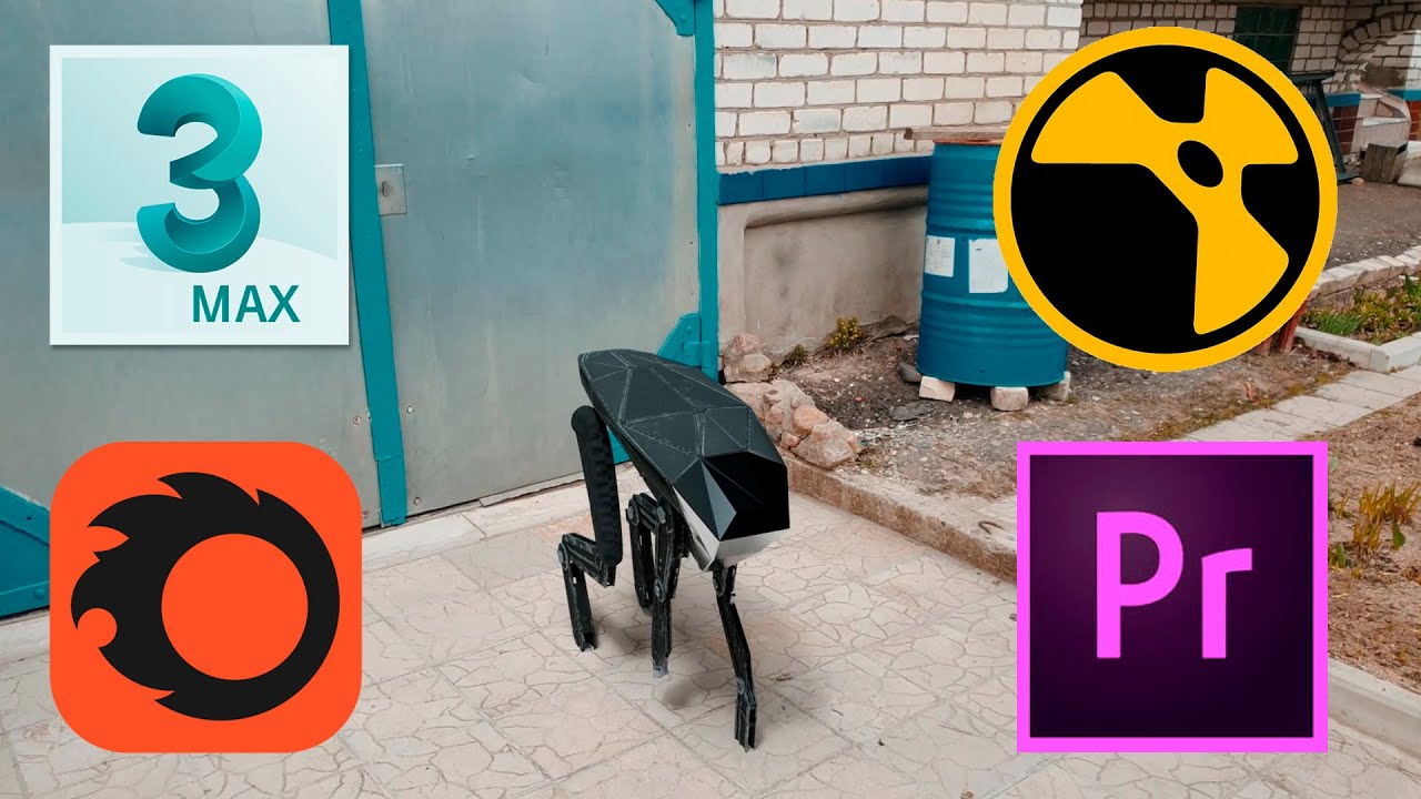 3D модель в видео (Nuke to 3D Max)