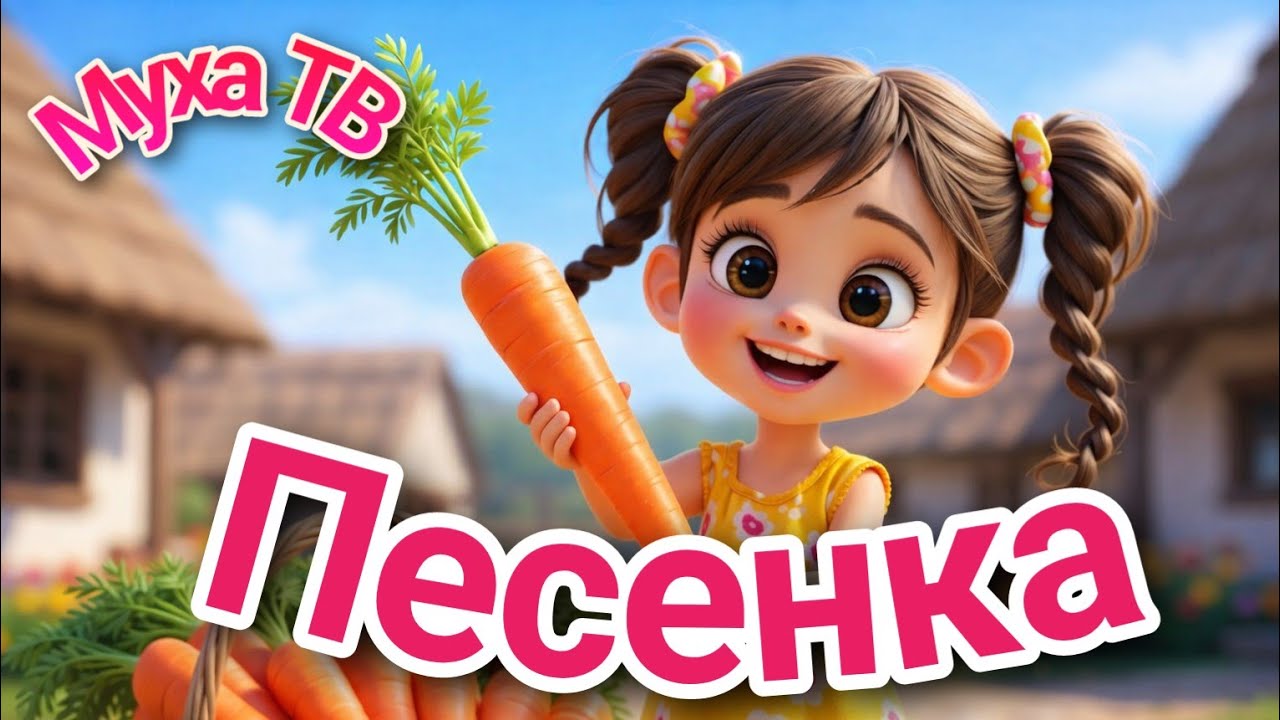 ПЕСЕНКА - УЧИМ ЦВЕТА! Песенки для малышей! Муха ТВ № 89