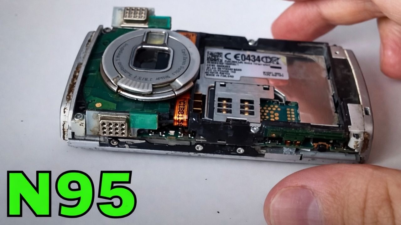 Nokia N95 Удаление / ремонт / замена