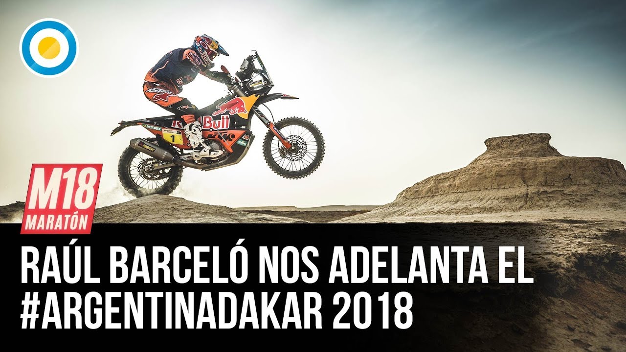 Raúl Barceló adelanta el #Dakar2018 en Maratón 2018