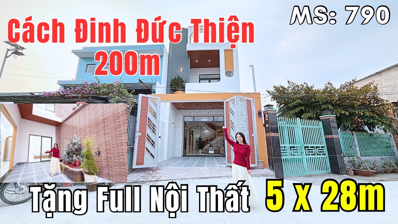 ✅ Ở LÀ PHÊ! Nhà 5x28m Dài Hiếm – FULL NỘI THẤT – Tầm tiền ở rất sướng