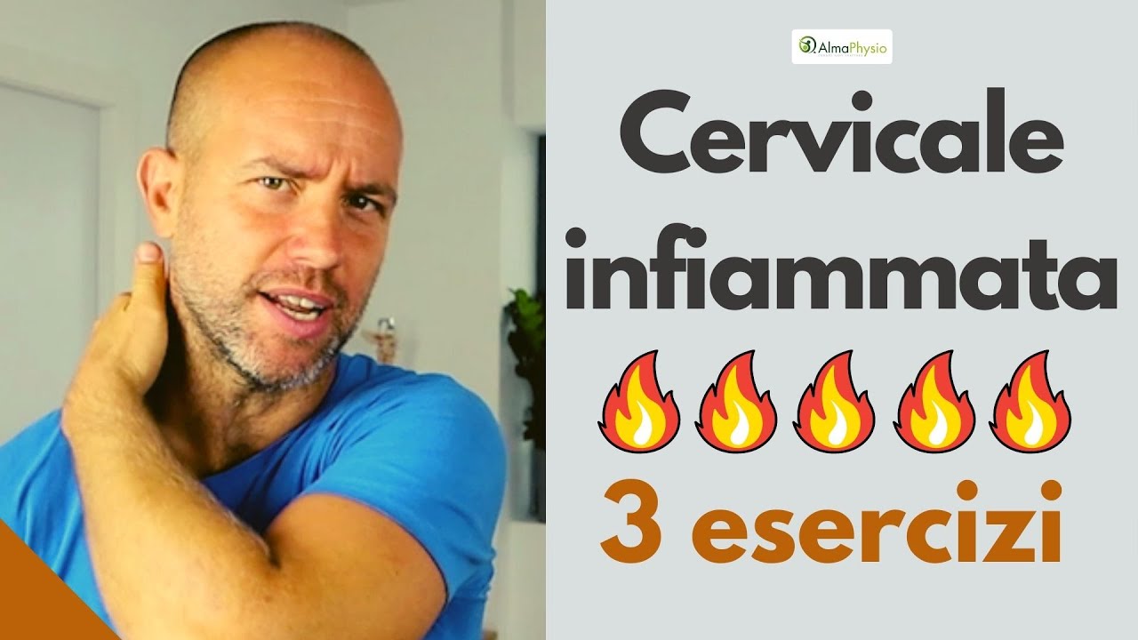 🔥 Cervicale infiammata🔥 : 3 esercizi