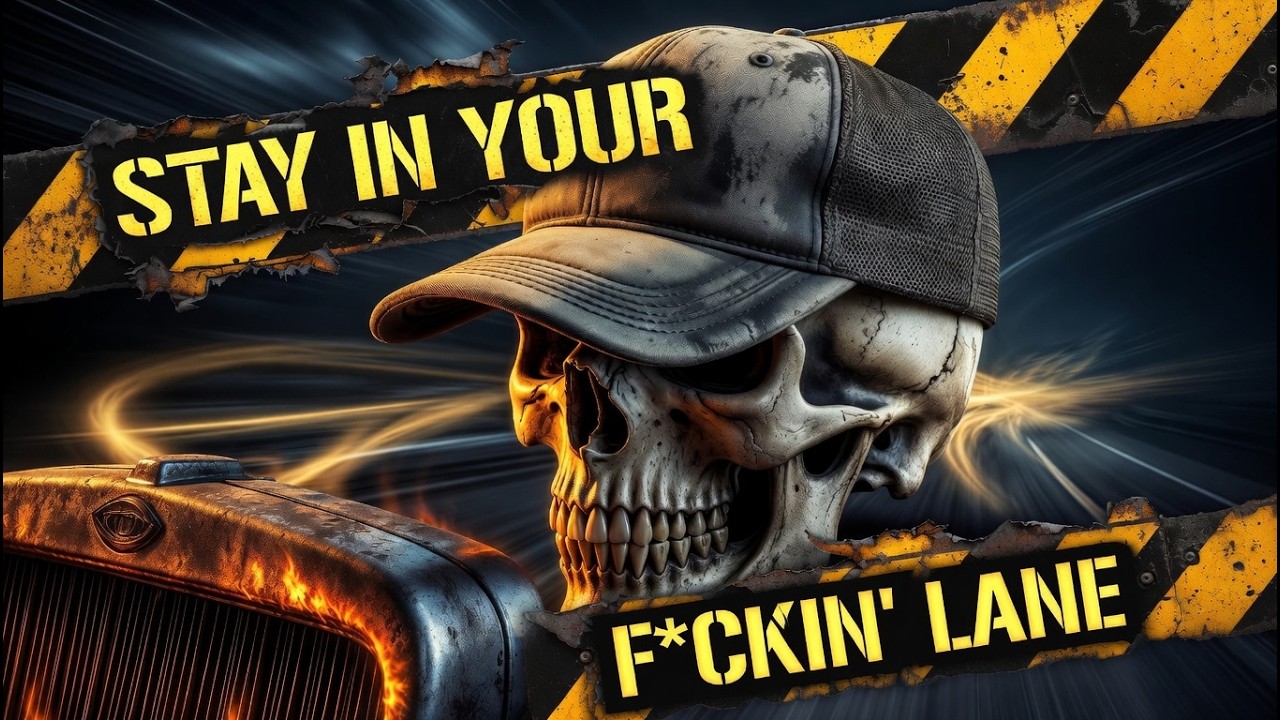 STAY IN YOUR F*CKIN' LANE 💀 | Dirty Outlaw Country Rap Anthem (Lyrical Music Video 2026)