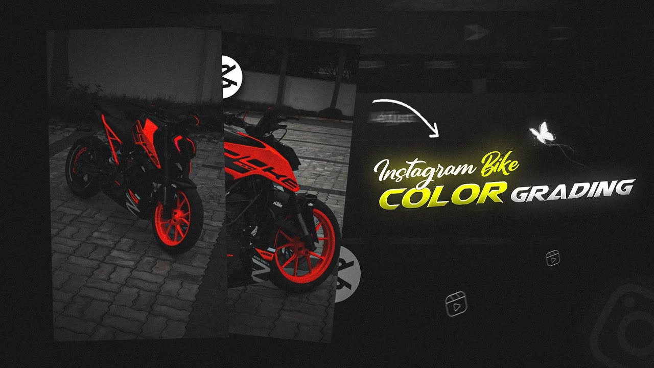 Trending Bike Dark Color Grading Tutorial | Capcut edit 🔥