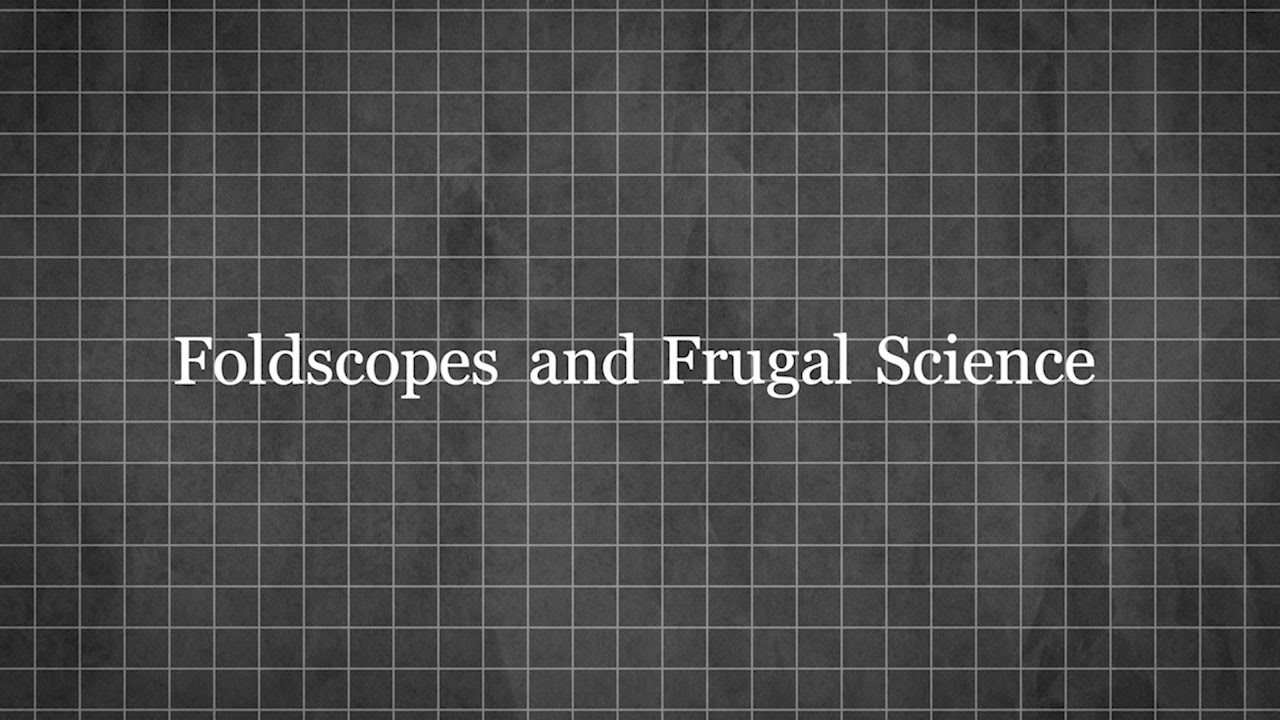 2022 Awardee: Foldscopes and Frugal Science: Paper Microscopes Make Science Globally Accessible