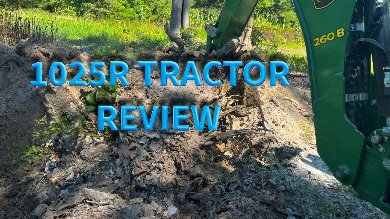 FINALLY, the good, the bad, the 1025R tractor review