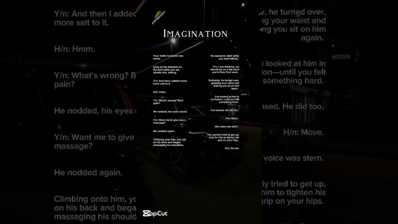 ONE-SHOT #imagine #scenario