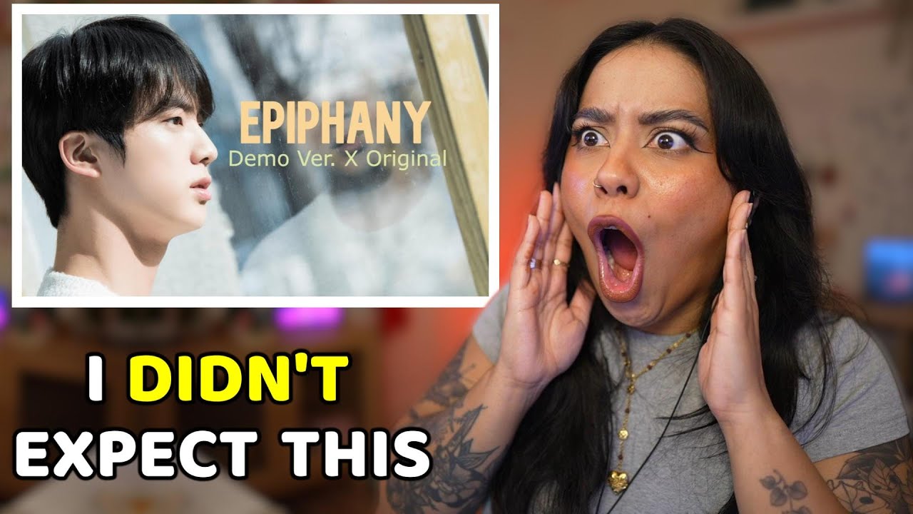 Epiphany Demo Ver. Jin [BTS] | Jin Bias First Time REACTION😳