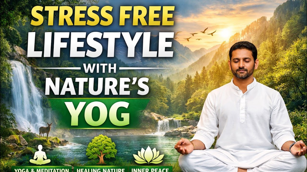 STRESS FREE LIFESTYLE WITH NATURE'S YOG
