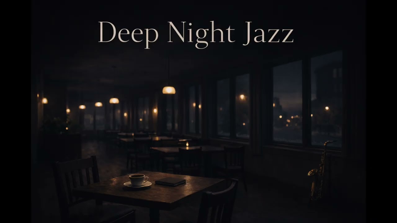 Deep Night Jazz 🌙 Ultra Calm Jazz BGM for Sleep & Focus | 1 Hour