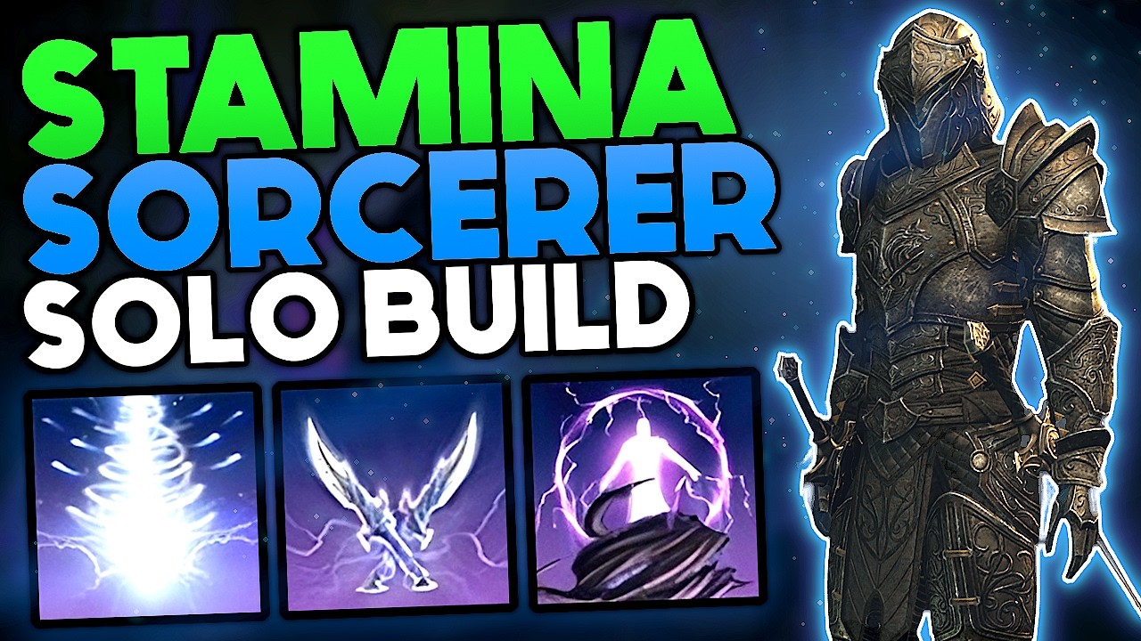 Pure Class Stamina Sorcerer Solo Build | ESO Update 50