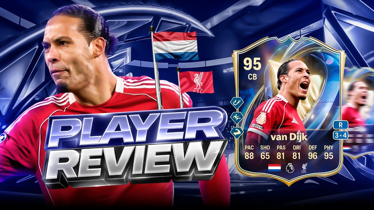 95 КОМАНДА СЕЗОНА: ОБЗОР ИГРОКА ВАНА ДЕЙКА - EA FC 26 ULTIMATE TEAM