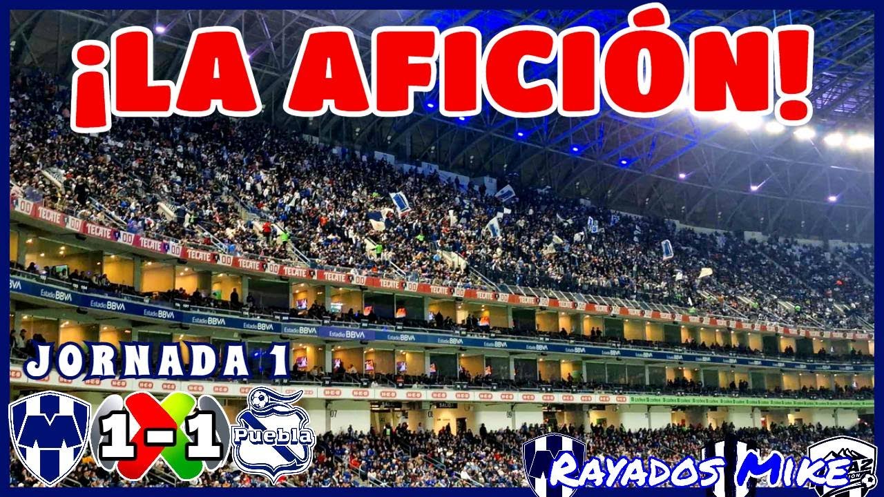 ¡LA AFICIÓN DESDE ESTADIO BBVA! Monterrey 1-1 Puebla J1 Cl 2025 | Rayados Mike