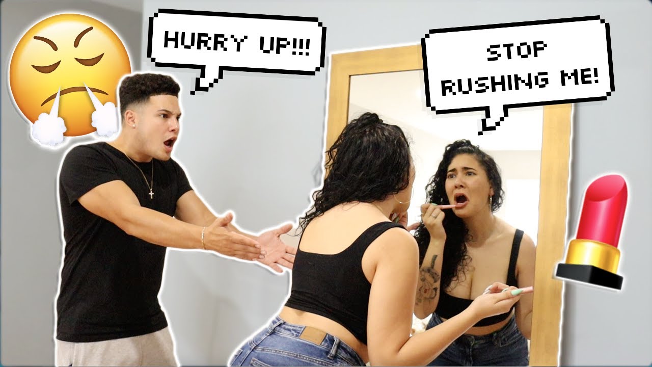 RUSHING My Girlfriend ALL DAY To See Her Reaction!! *SHE SNAPPED*