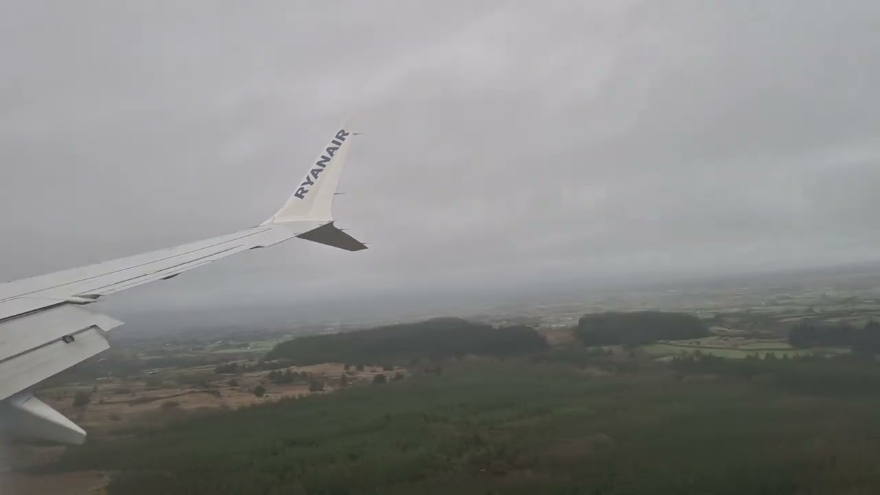 Landing at Ireland West Knock Airport
