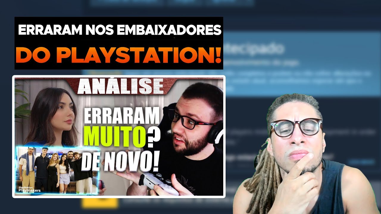 ZEUS REACT: O NOVO TIME DE EMBAIXADORES DO PLAYSTATION É UMA PIADA!