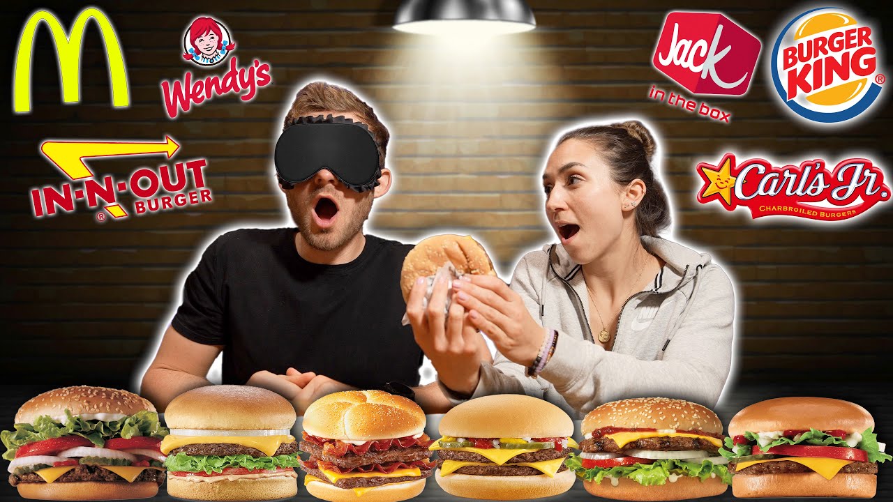 The Fast Food Burger Roulette Challenge!