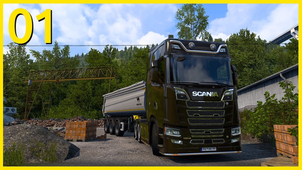 Hauling Concrete Rubble in Germany // Euro Truck Simulator 2 | RPM #1