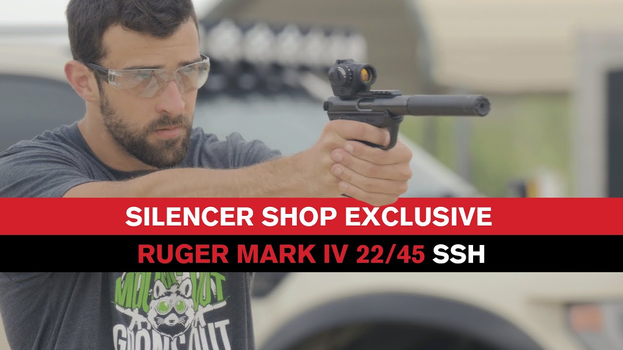 The Best Suppressed Pistol? - Ruger Mark IV SSH - Silencer Shop Host w/ @TexasPlinking  #nfa #22lr
