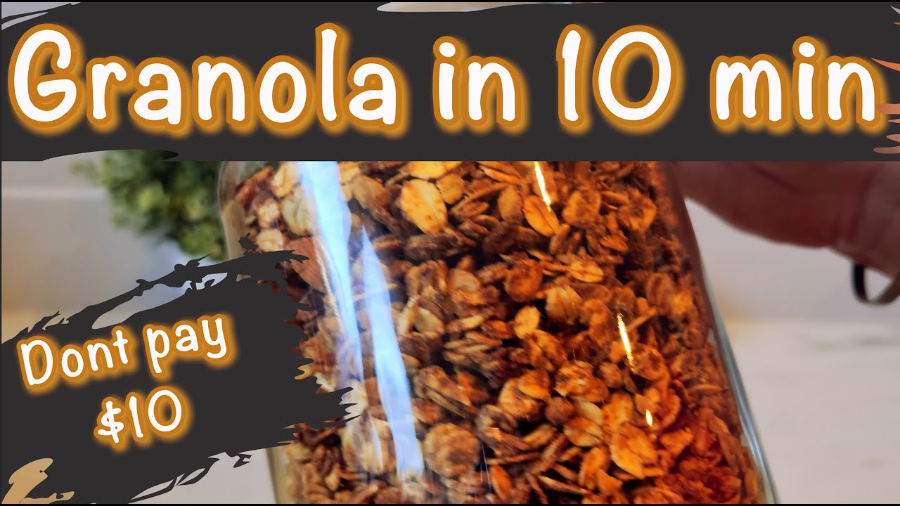 Home-made Peanut butter Granola - only $2