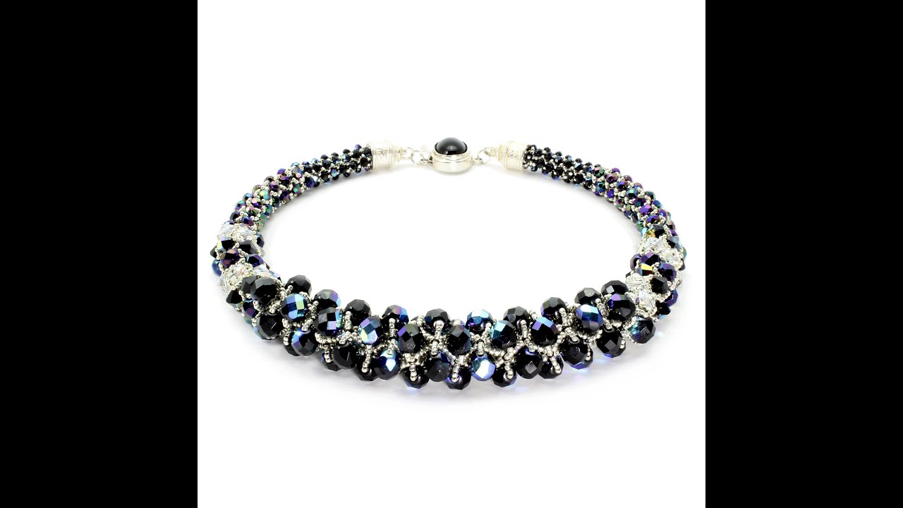 Czech Fire Polished Glass Necklace