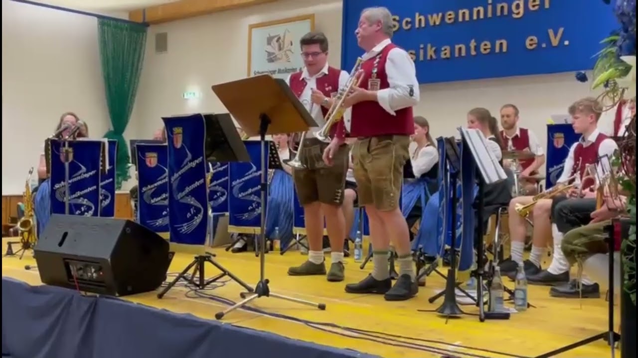 S Flügelhorn im Rucksack - Schwenninger Musikanten
