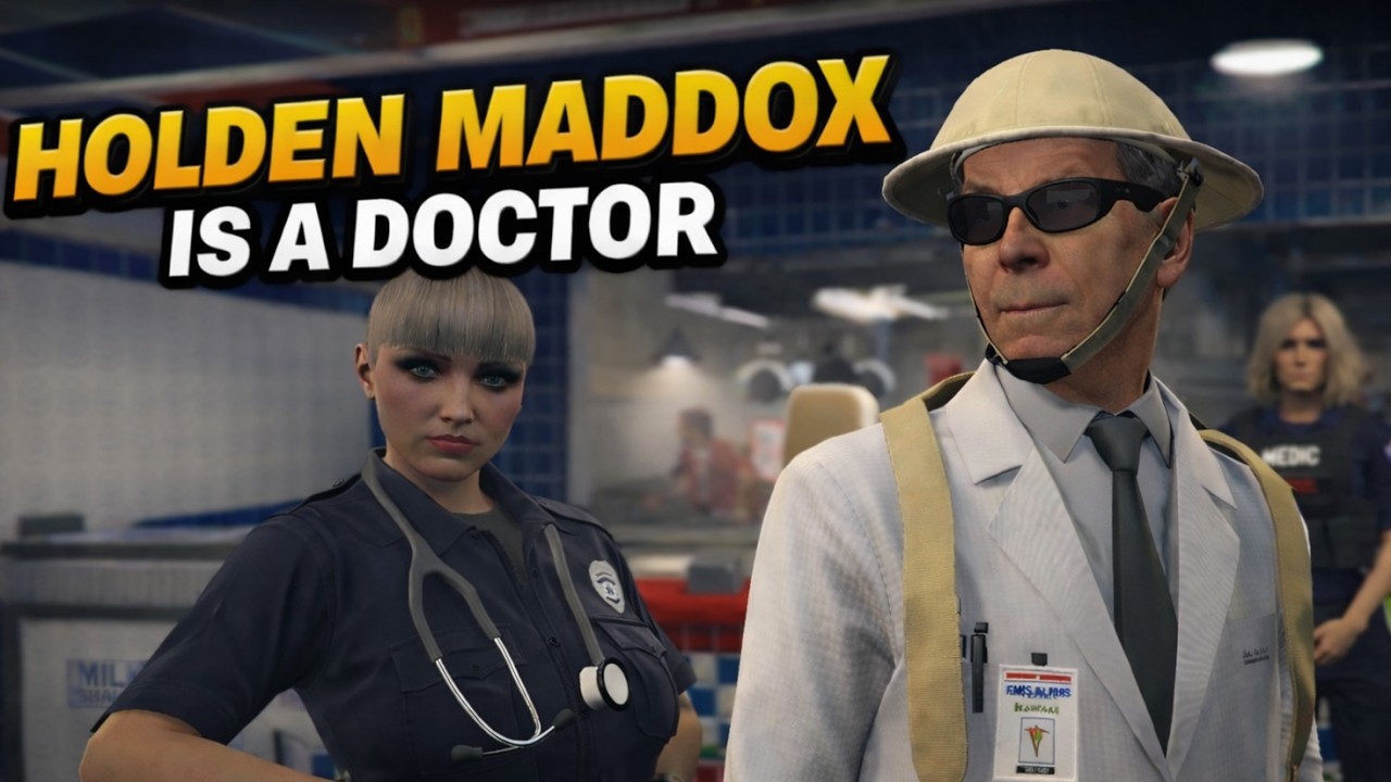 Holden Maddox is a Doctor (actually real this time) | Chase RP
