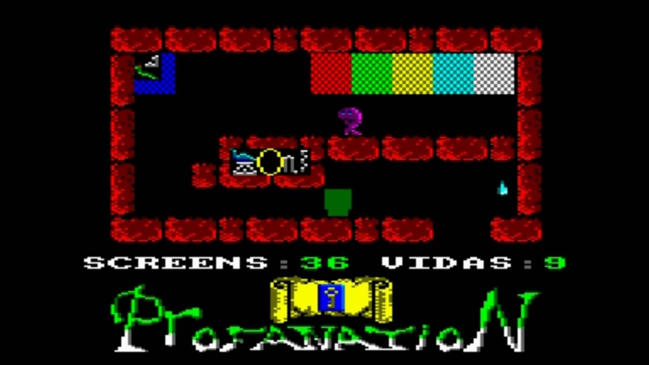 Abu Simbel Profanation Amstrad cpc HD