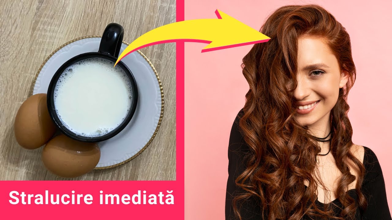 Cea mai buna masca cu ou pentru par uscat, ars si deteriorat