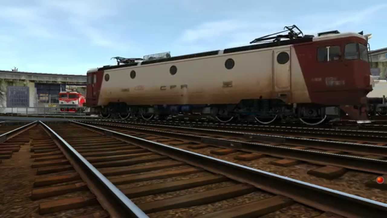 Activitate feroviara in Depoul Bucuresti Calatori - Trainz 2010, ruta Bucuresti Nord - Brasov