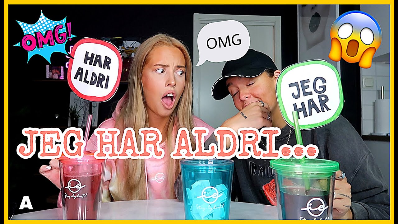 Drøy JEG HAR ALDRI - Med Wiktoria *JEG FÅR SJOKK*
