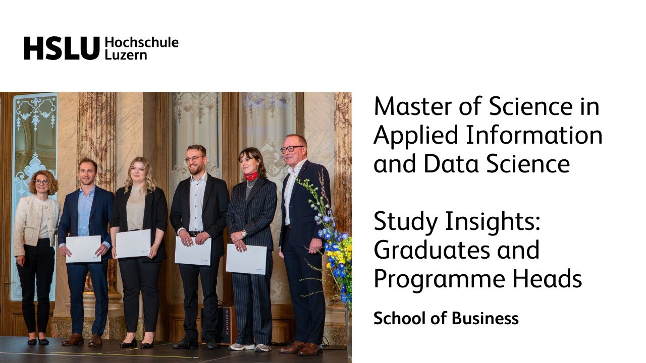 Master of Science in Applied Information and Data Science – Study Insights: Graduates and Faculty